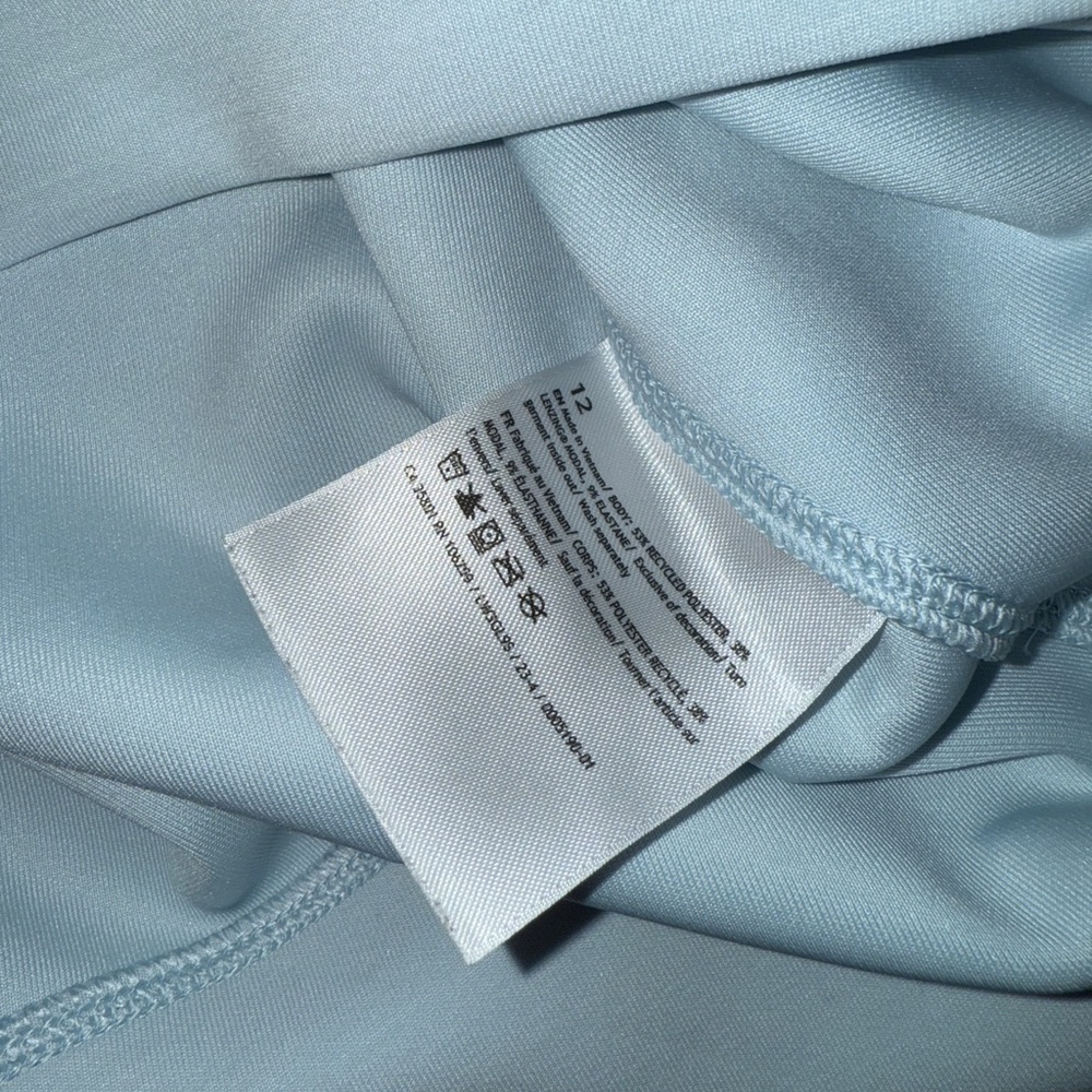 Lululemon Softstreme Perfectly Oversized Cropped Powder Blue - Picture 10 of 12